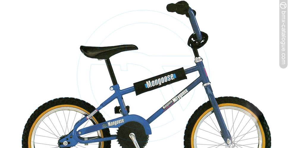 1989 Mongoose mitygoose BMX Catalogue